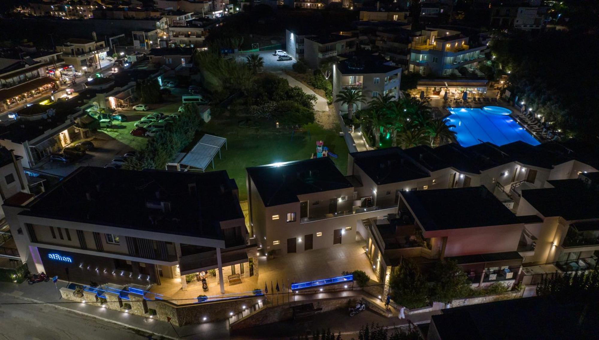 Atrion Resort Hotel Agia Marina Exterior foto